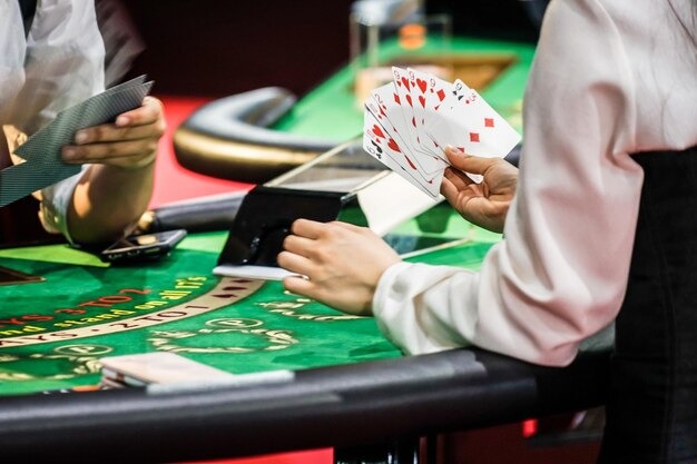 Ganesha Gold live blackjack table with HD multi-camera feed